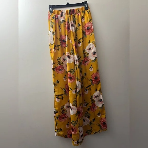 Iris Golden Floral Pants - Picture 5 of 5